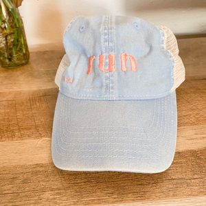 Run Embroidered Comfort Colors Ball Cap